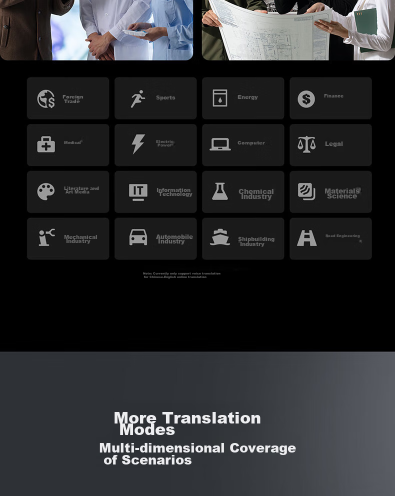 IFLYTEK Dual-Screen Translation Device, Multi-Language Offline Translator, Real-Time Translation Pen for Subtitles And Oral Communication While Traveling Abroad 10