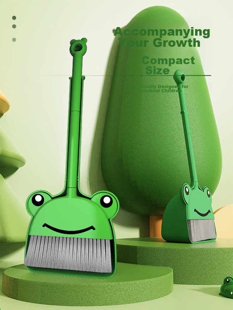 Taitaile Daodaoye Children's Mini Broom And Dustpan Set, Baby Household Cleaning Kit 7