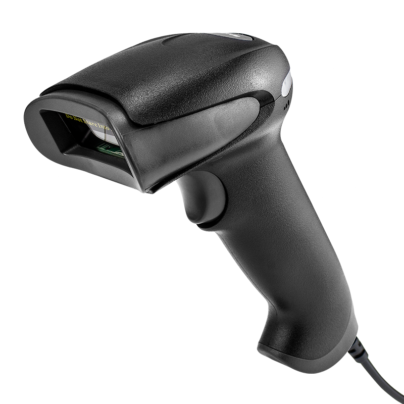 NTEUMM 2D Barcode Scanner Gun, Universal Barcode Scanner for Supermarket Checkout And Payment, Warehouse Scanning Gun, Wired Scanner for Express Delivery, Logistics, And Pharmaceutical Traceability Codes F19