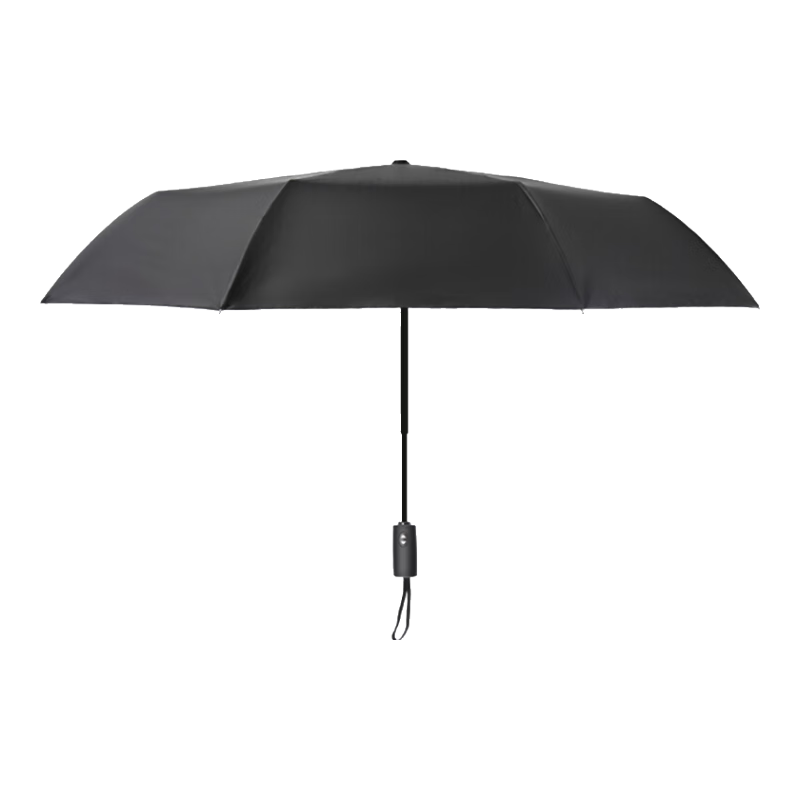 C'mon Fully Automatic Umbrella, Three-Fold Sunshade, UV Protection for Women And Men, Business Umbrella, Black Gel Black Color