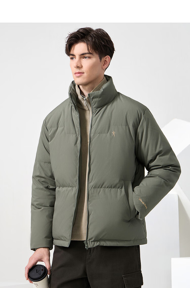 DANCING WOLVES Offline Same Style Winter Graphene Thickened Men's Down Jacket M(170) 3