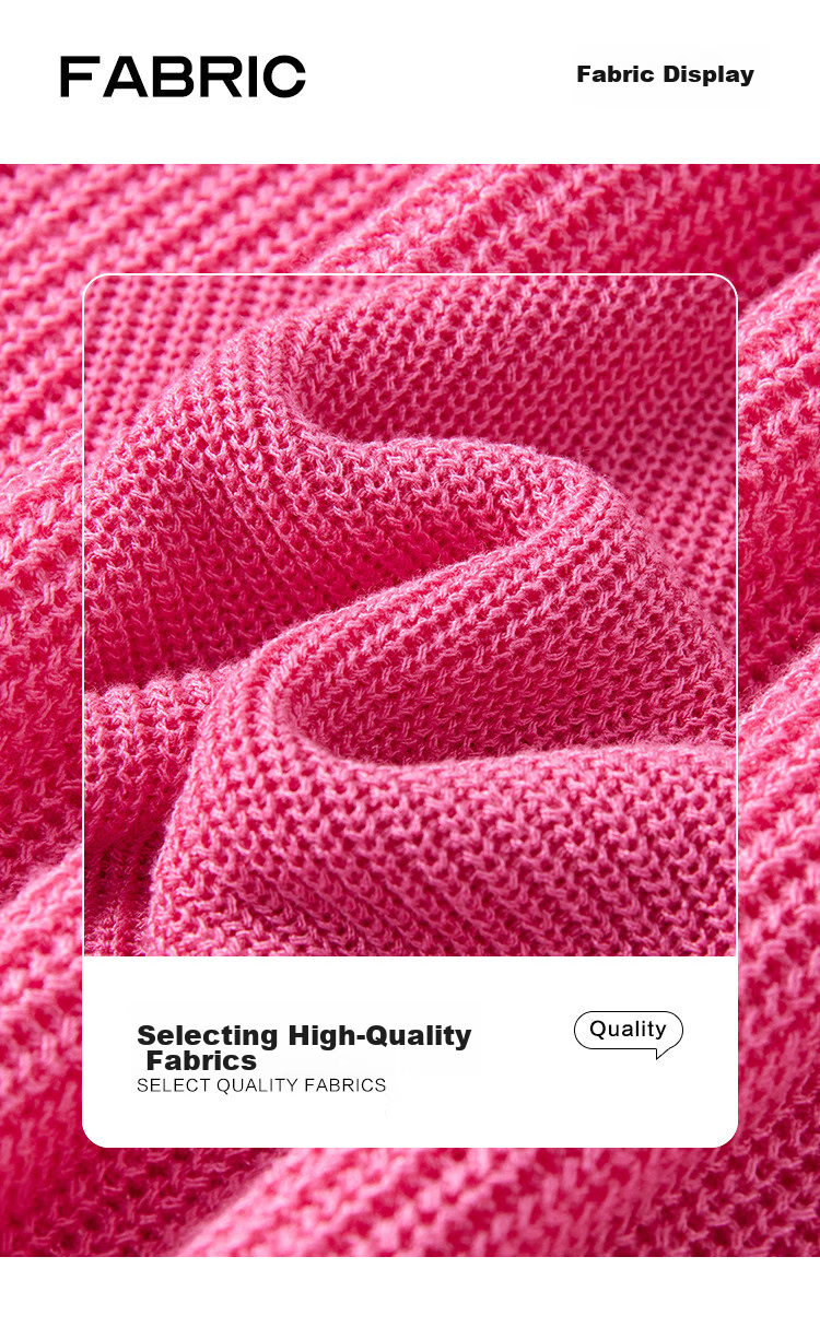 Dme [Sweet Oxygen Sweater] Spring And Autumn Youthful Fashionable Hollow Design Pink Airy Stylish Knit Sweater for Wome 7