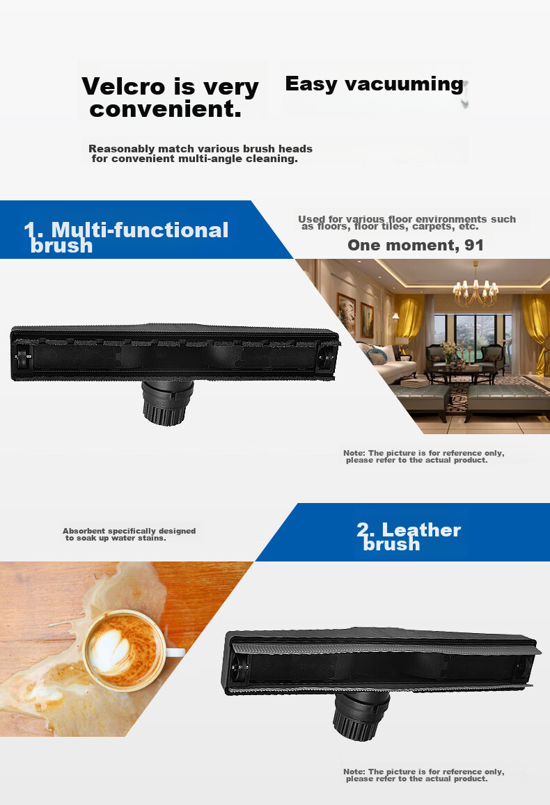 Dongcheng Dual-Purpose Dry And Wet Vacuum Cleaner FF-1W Industrial-Grade Barrel Vacuum Handheld High-Power Electric Tool 9