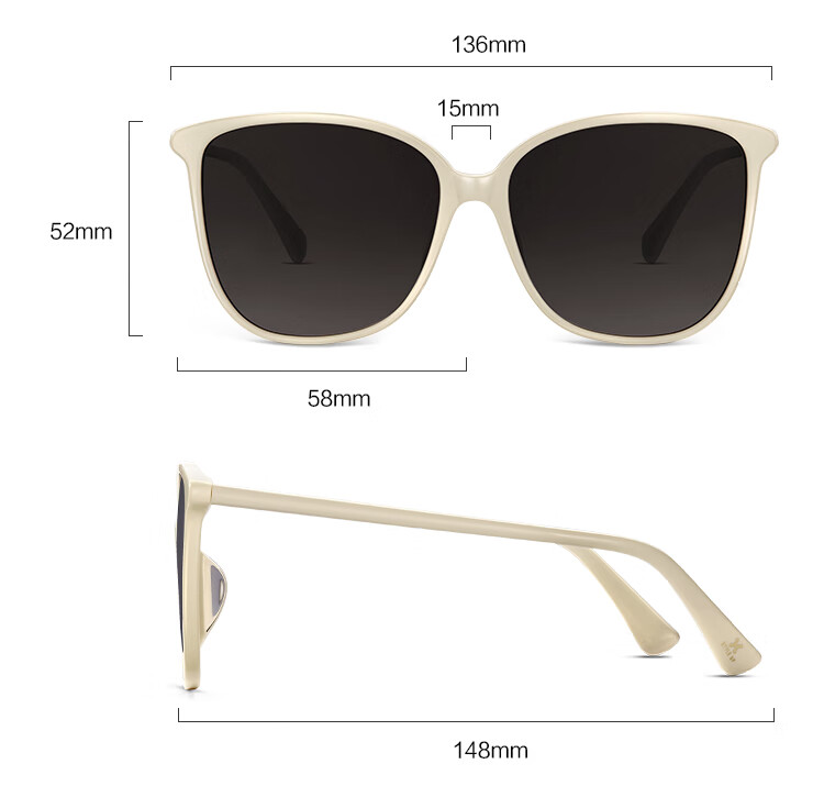 LOHO Sunglasses for Women, UV Protection, HD Polarized Lenses, Cycling, Driving, Eye Protection, Sun Protection, Internet-Famous Sunglasses, Face-Flattering Glasses for Me 9