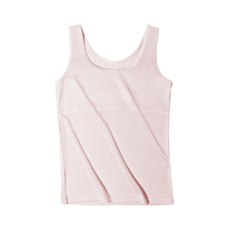 Ailier &ouluola Children's Underwear, Girls' Puberty Bra for Ages 9-12, Big Girls' Camisole, Long Style for Primary And Secondary School Students, Small Vest Size L