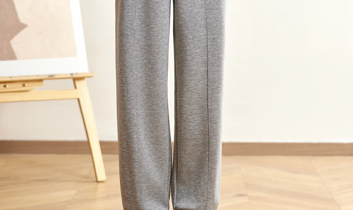 Halo Queen Women's Casual Pants with Drawstring Elastic Waist, Straight-Leg Trousers with Tapered Legs, Slimming And Versatile Sports Pants, New Product H143R1014 29