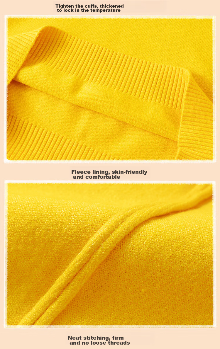 Baleno Girls Fleece Lined Sweater Winter Stylish Half Turtleneck Knitwear Kids Warm Base Layer Top 11