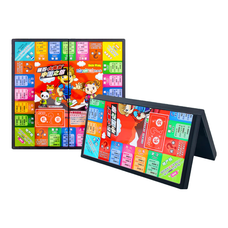 Dafuweng Magnetic Table Game, Dafuweng China Tour Board Game Deluxe Edition Foldable Portable Strong Hand Chess Toy 8079