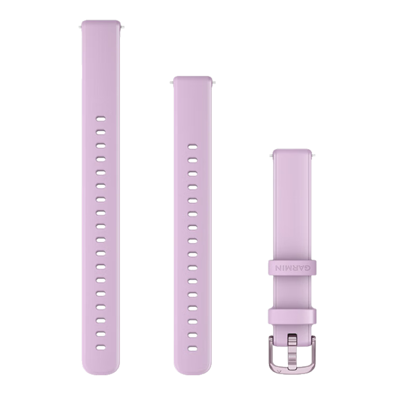 GARMIN LILY2 Wind Signal Purple Silicone Watch Strap (14mm)
