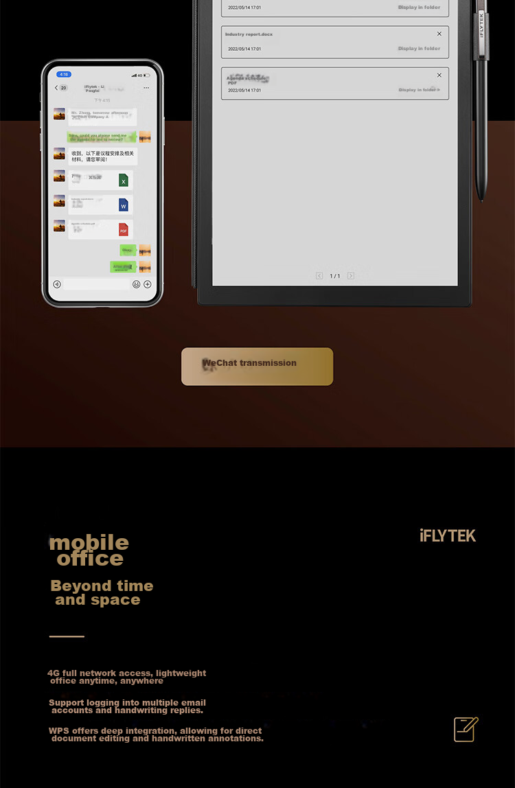 IFLYTEK Smart Office Notebook X3 Pro, 10.65-Inch Handwriting Tablet, E-Book Reader, E-Ink Screen, E-Paper Book, Tablet Computer 19