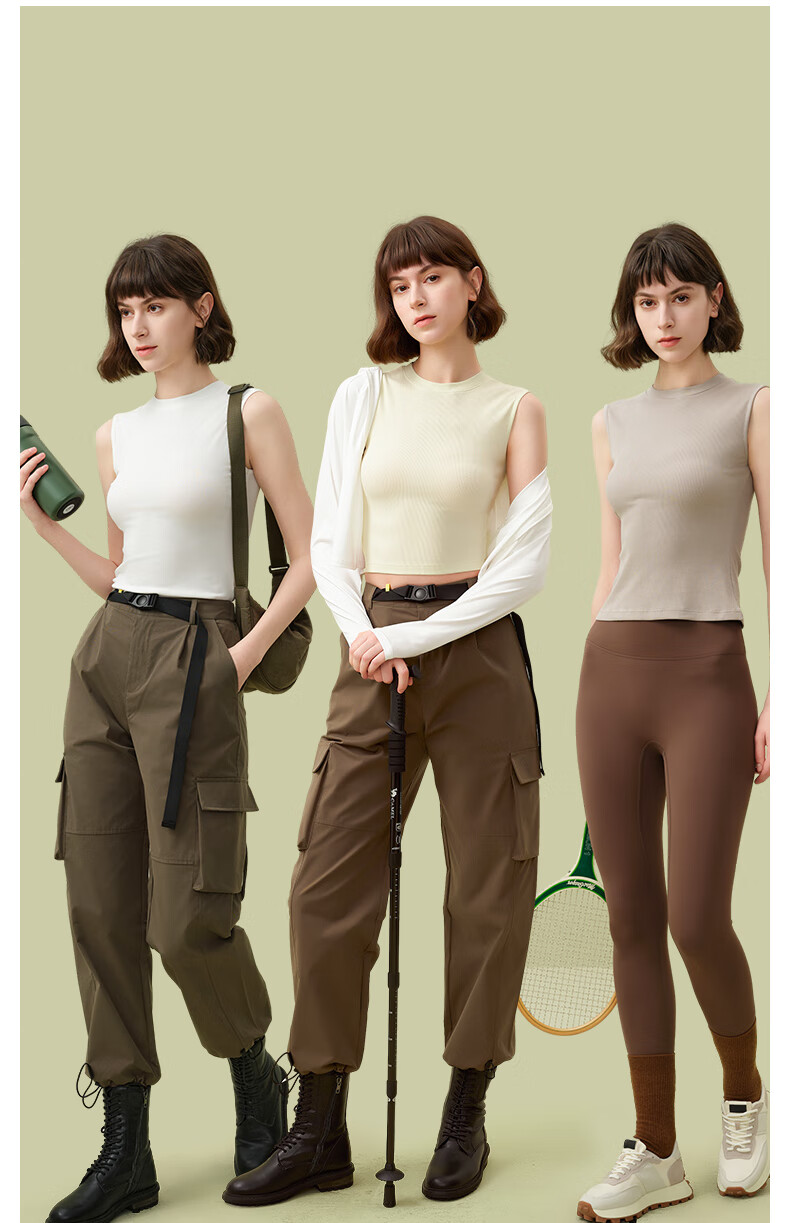 MONTAGUT Modal Cotton Tank Top for Women, Suit Inner Wear Camisole Bra, Wide Shoulder Sleeveless Top, Ribbed Thin Undershirt for Summer 7