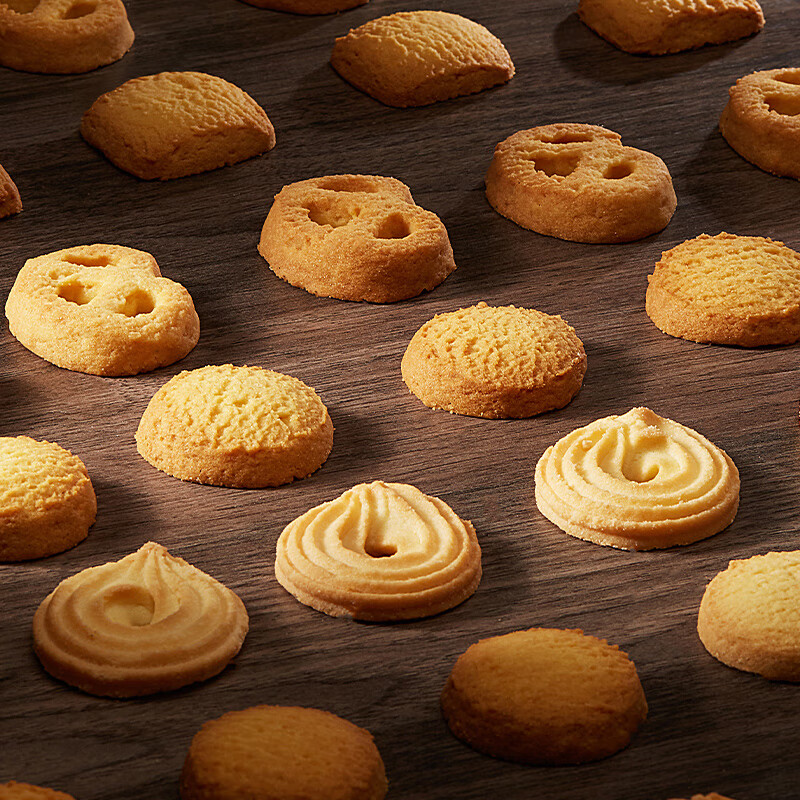 金尊丹麦曲奇饼干1000g 澳门手信 独立包装 礼盒装 休闲零食点心