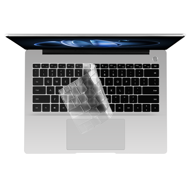 Защитная пленка для клавиатуры Jichuan для Huawei MateBook 14 Core Ultra/Linux Edition, ультратонкая прозрачная водонепроницаемая пылезащитная пленка из ТПУ, 2025/24