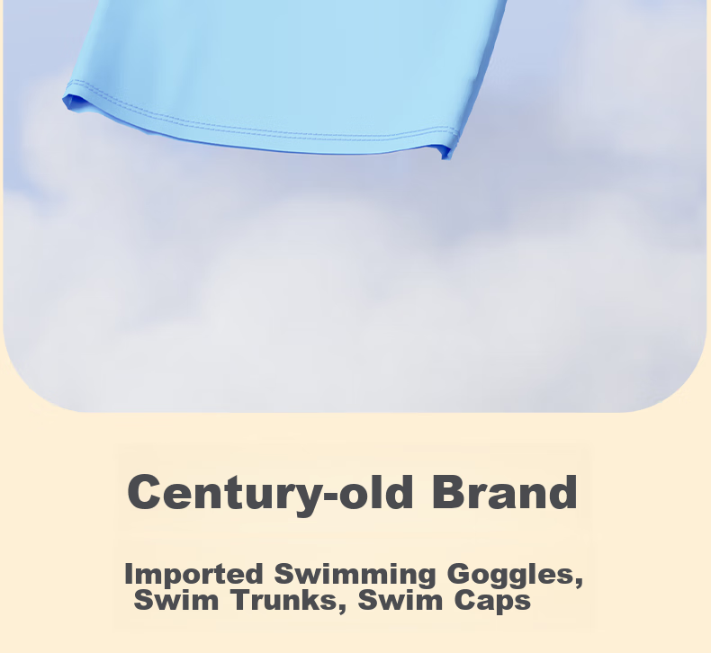 Li-Ning Children's Swimwear Boys' Two-Piece Swimsuit And Trunks Beach Hot Spring Swimming Costume 867 Blue 150 12