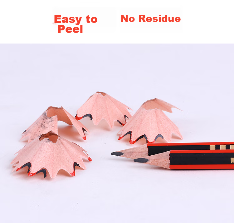 [Back to School Essential] Zhonghua Triangle-Shaped Pencil, Children's Natural Wood Pencil, Student Handwriting Practice HB Pencil, Pack of 12, 6752 7