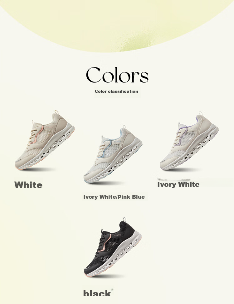 CAMEL Perforated Shoes, Summer Mesh Breathable Casual Shoes, Non-Slip Hollow Hiking Sneakers for Men And Wome 8