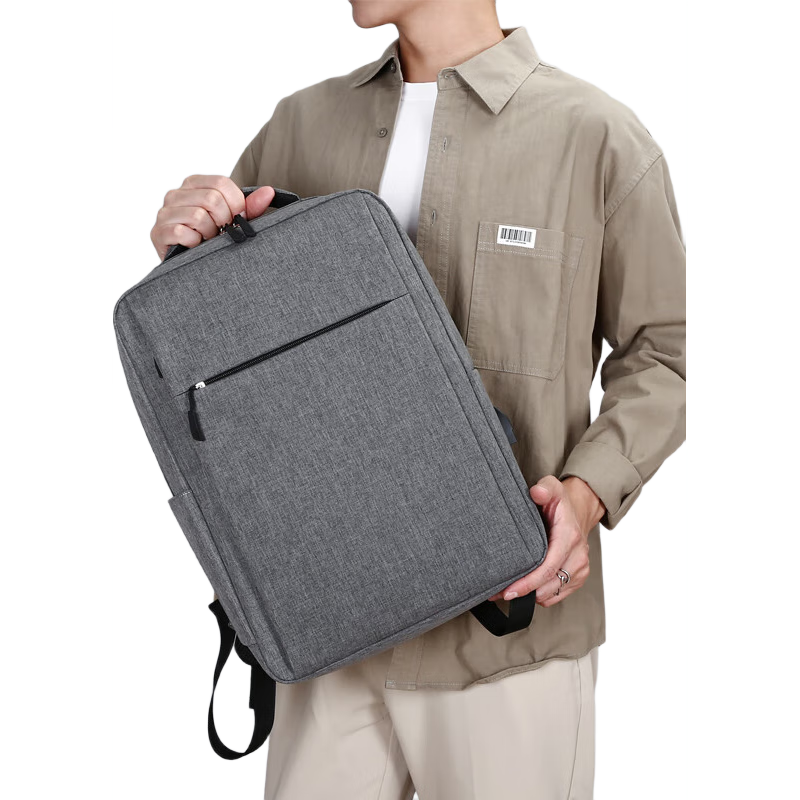 BRINCH Laptop Backpack for Men And Women, Business 17-Inch Large Capacity Travel Computer Bag for Work Trips