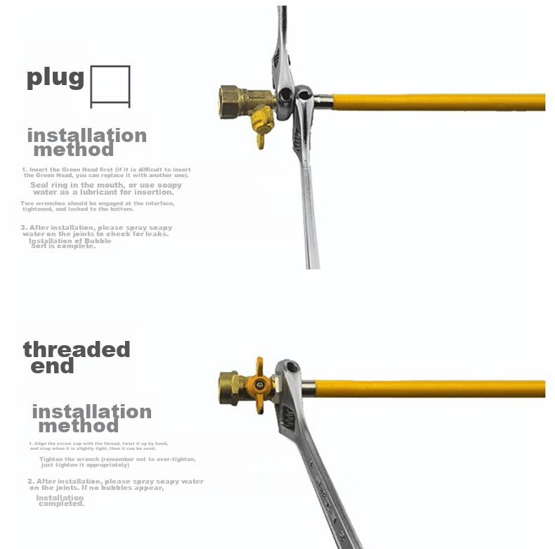 Weixing Integrated Gas Pipe, 1.5 Meters, Water Heater Wall-Mounted Boiler Gas Stove, National Standard 3C Stainless Steel Connecting Pipe, Explosion-Proof Pipe 15