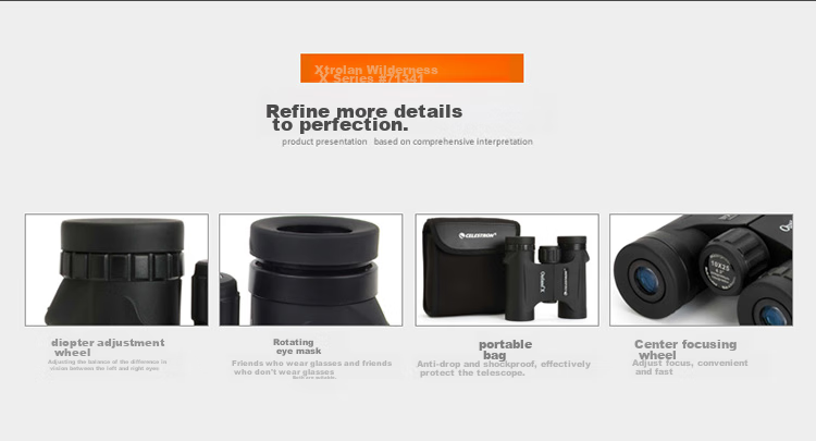 Xingtelang X10x25 High-Definition High-Magnification Binoculars for Concert Viewing And Professional Use 11