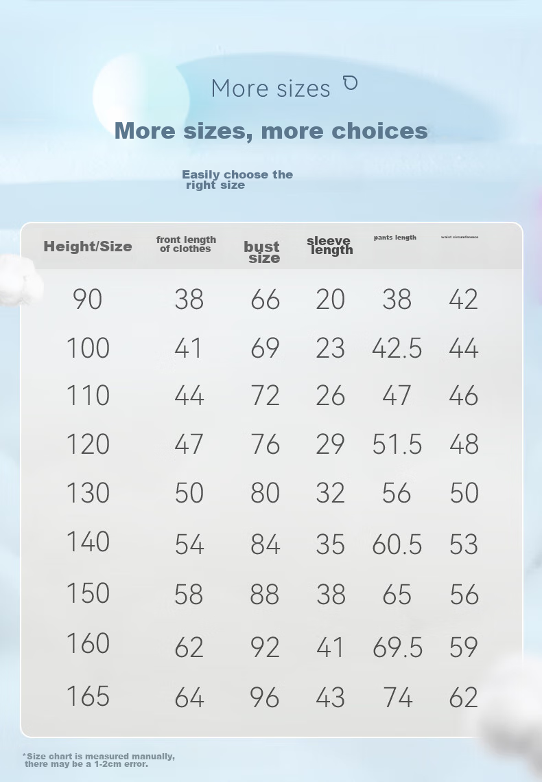 Hodo Children's Pajamas, Boys And Girls Summer Thin Pure Cotton Short-Sleeve Home Wear Set, 3A Antibacterial Air Conditioning Suit 3207 120 10