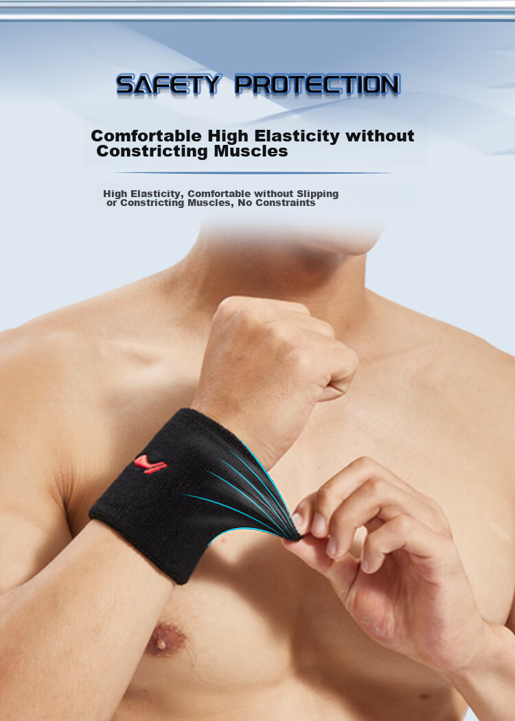 Li-Ning Wrist Guard Sports Badminton Basketball Volleyball Women's Protective Sleeve Cooling Fitness Sprain Wrist Tendon Sheath Wristband for Me 8