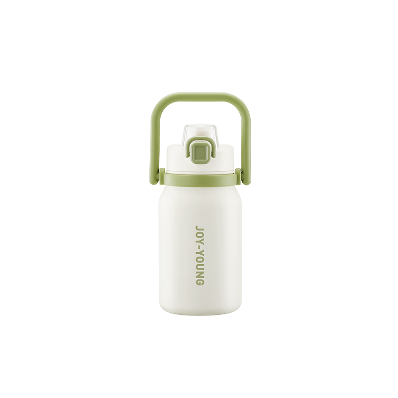 Joyoung Insulated Cup, 316L Stainless Steel, Large Capacity Water Bottle, for Students And Women, Portable Outdoor Cup, 1L, White