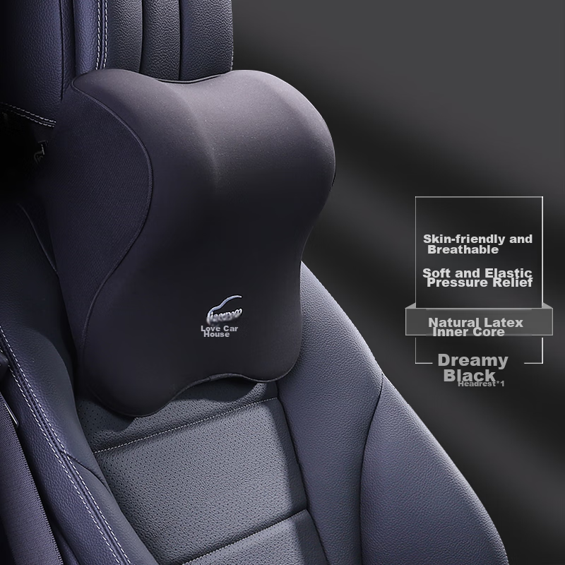Автомобильная подушка ICAROOM из натурального латекса, подушка для шеи, поддержка головы