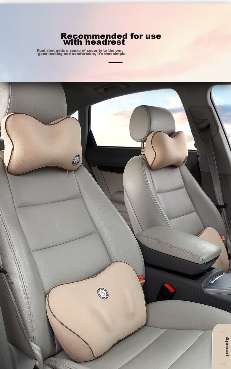 GiGi Car Lumbar Support Cushion, Space Memory Foam Backrest for Car And Office Use 9