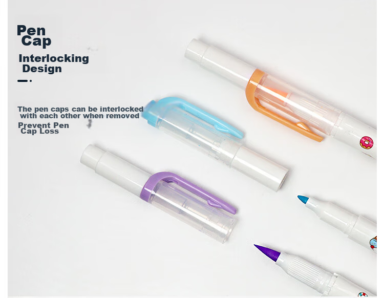 ZEBRA Crayon Shin-Chan Limited Edition Dual-Tip Highlighter, Rainbow Color Planner Pen, Student Emphasis Marking Pen, WFT8-CS Gentle Purple 12