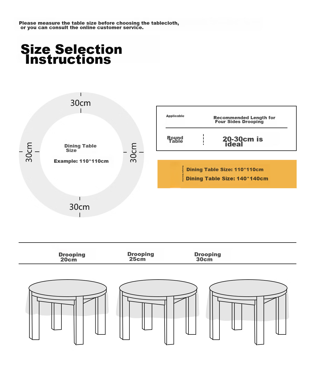 Mihua Round Tablecloth, Waterproof, Oil-Proof, Heat-Resistant, Washable-Free, Circular Dining Table Cover, Coffee Table Cloth, 180*180cm, Rose Champagne Color 13