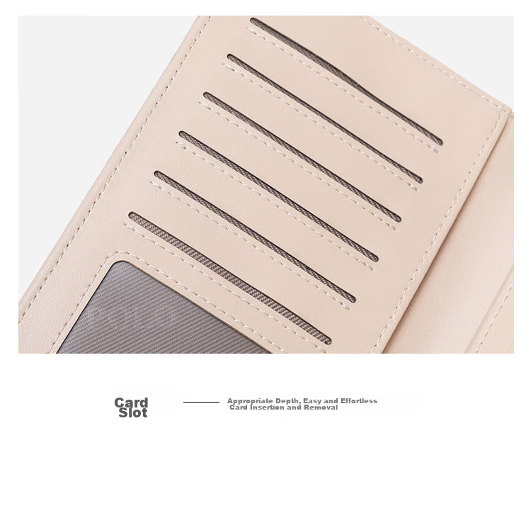 POLO Clutch Handbag for Women, Multi-Card Slots Long Wallet Card Holder Large Capacity Purse Women's Bag Birthday Gift for Girlfriend 24