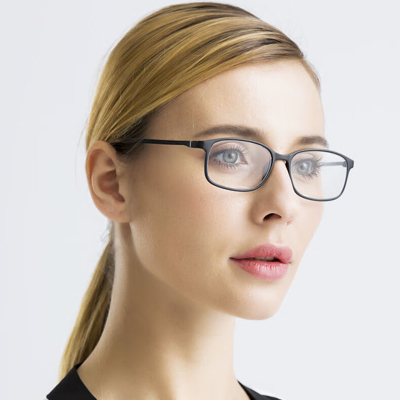 LESCA LUNETIER High-Definition Anti-Blue Light Reading Glasses for Men And Women, Bifocal Premium Ultra-Light Presbyopic Glasses, Elegant Black, 100 Degrees 3