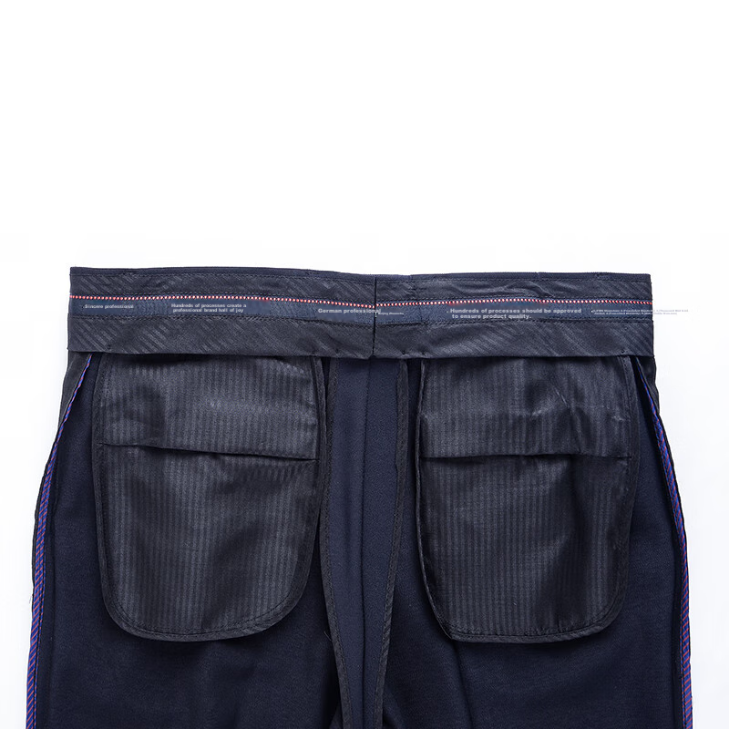 Ayoupang Spring And Summer Business Plus-Size Dress Pants for Men, Wrinkle-Resistant No-Iron Double Pleated High-Waist Deep Casual Trousers, Black, Size 33/2, 6 Feet 12