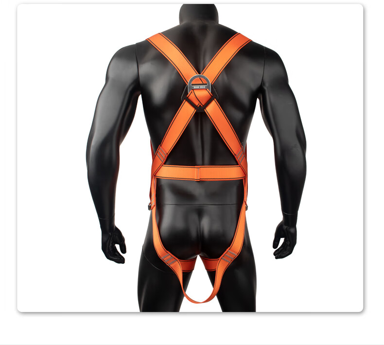 Timi Five-Point Safety Harness, High-Altitude Work Safety Rope, Full Body Safety Belt, Adjustable Single Large Hook, 3 Meters 22