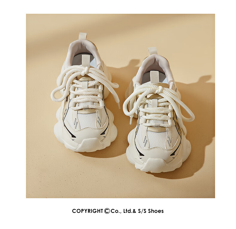 DAPHNE Soft-Soled Dad Shoes for Women, 2026 Autumn New Lightweight Outdoor Hiking Height-Increasing Women's Shoes, Versatile Sports Casual Shoes for Wome 15