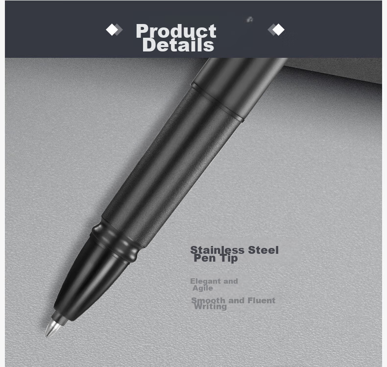 Parker Signature Pen, Business Office Use, Gift-Giving Classic Writing Practice, Weiyaxl Phantom Black with Gold Clip Ballpoint Pen, Mid-Autumn Festival Gift for Friends, Baitiao Discount 4