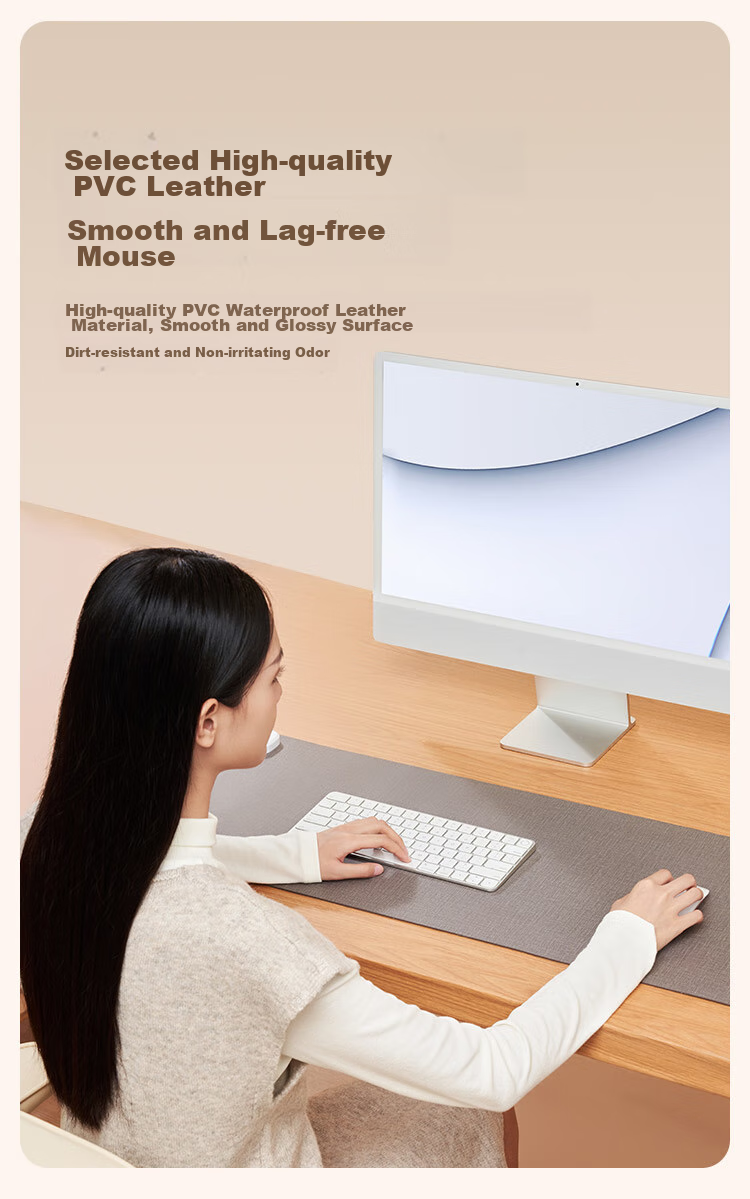 JD Original Smart Partition Heating Desk Pad, Office And Student Mouse Pad with Heat, Safe And Waterproof Desk Mat, 80cm Wide 9