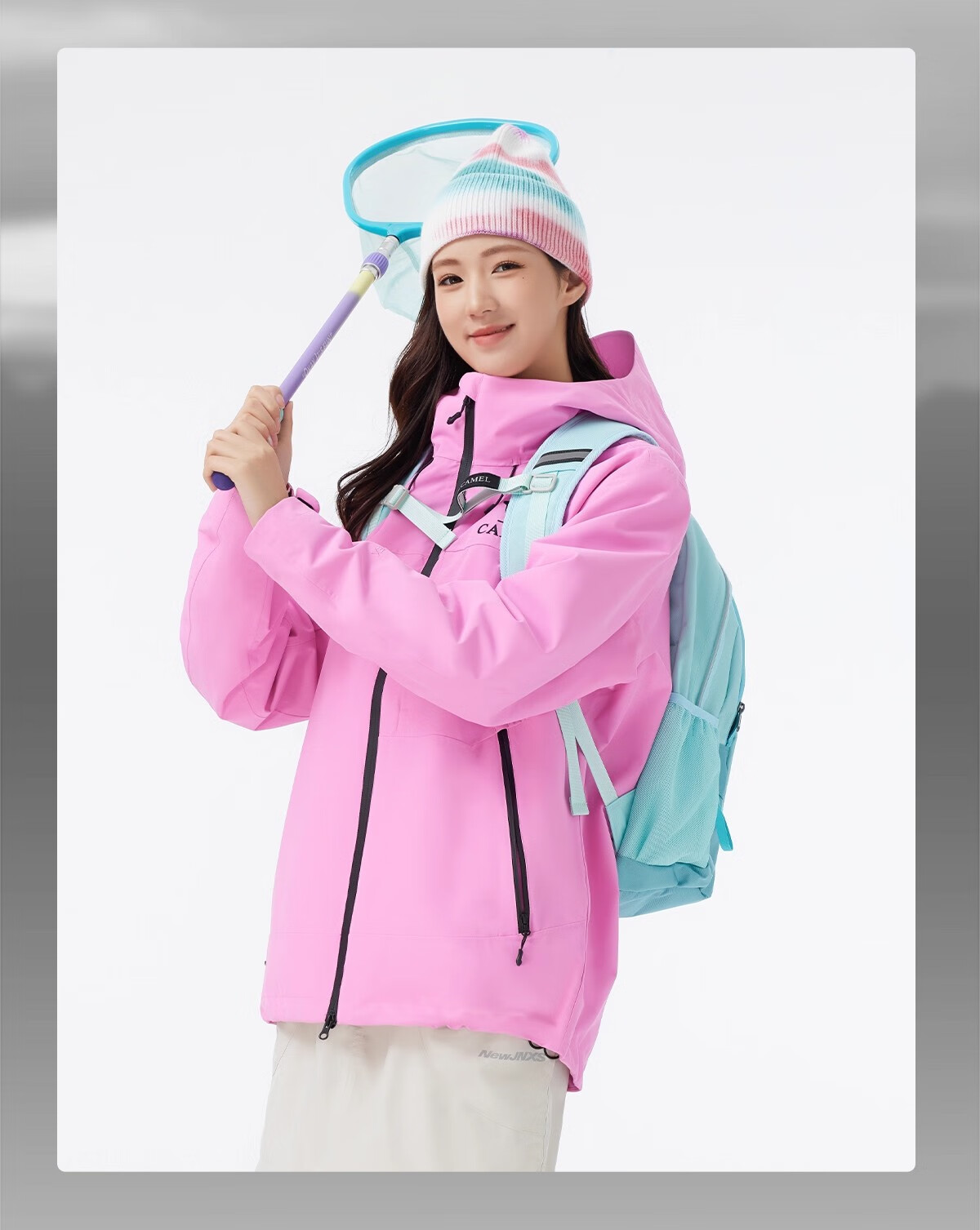 Camel Women's Outdoor Jacket Unisex 3-in-1 Windproof Waterproof Coat New Arrival 16