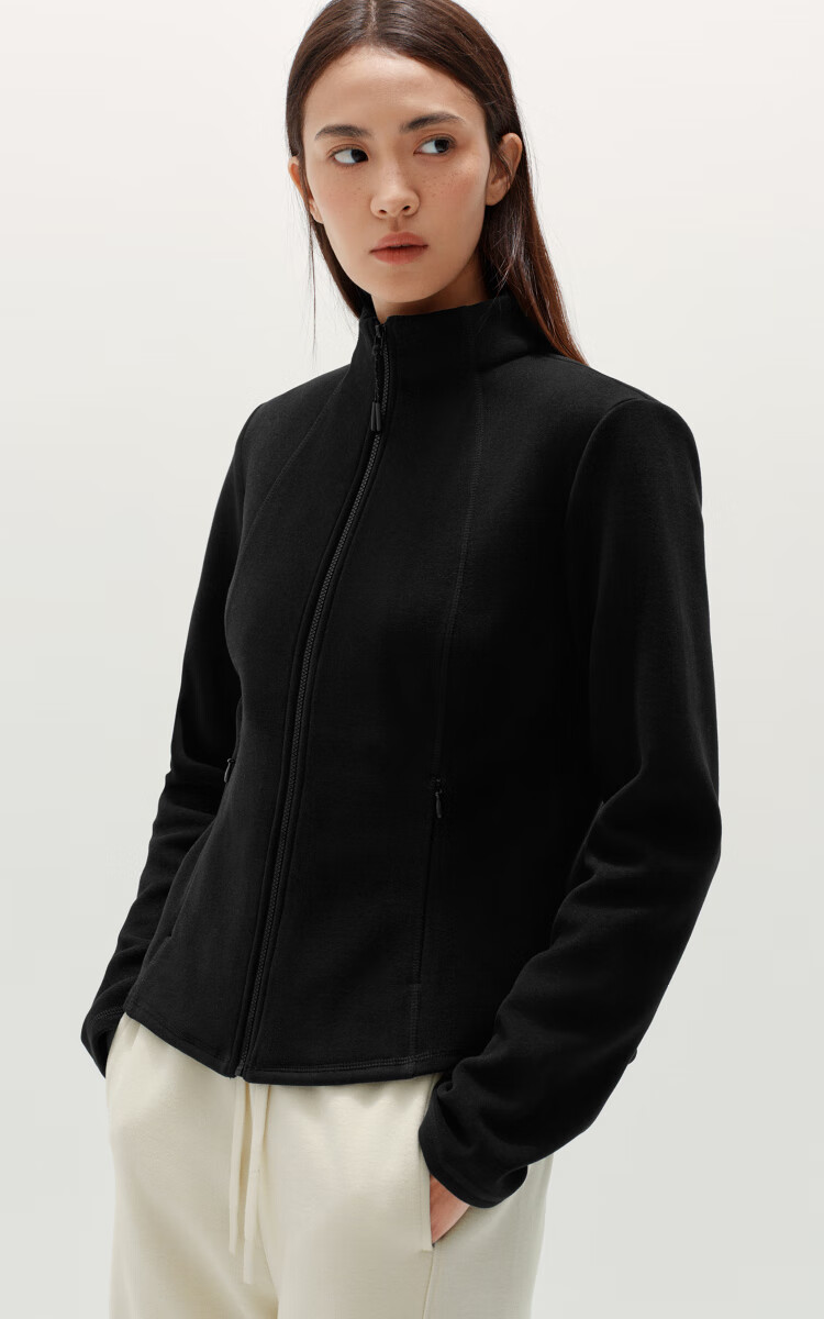 Semir Women's Winter Slim Fit Split Stand Collar Fleece Lined Jacket 2025 101725108012 2
