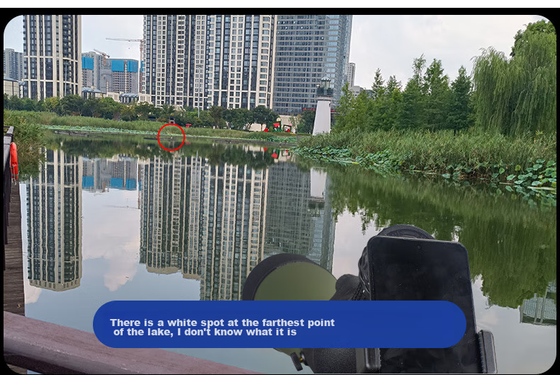 FEIRSH Monocular Telescope, High Definition, High Magnification, Large Aperture, Variable Magnification, Professional-Grade, Entry-Level, Low-Light Night Vision, Bird Watching, Moon Viewing, Target Shooting 20