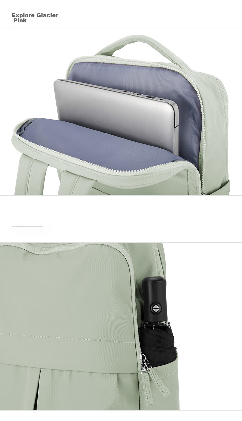 Landcase Travel Bag, Large Capacity Backpack for Women, Multifunctional Shoulder Bag, Short-Distance Luggage Bag, Fitness Bag for Men, 8060 Gree 11