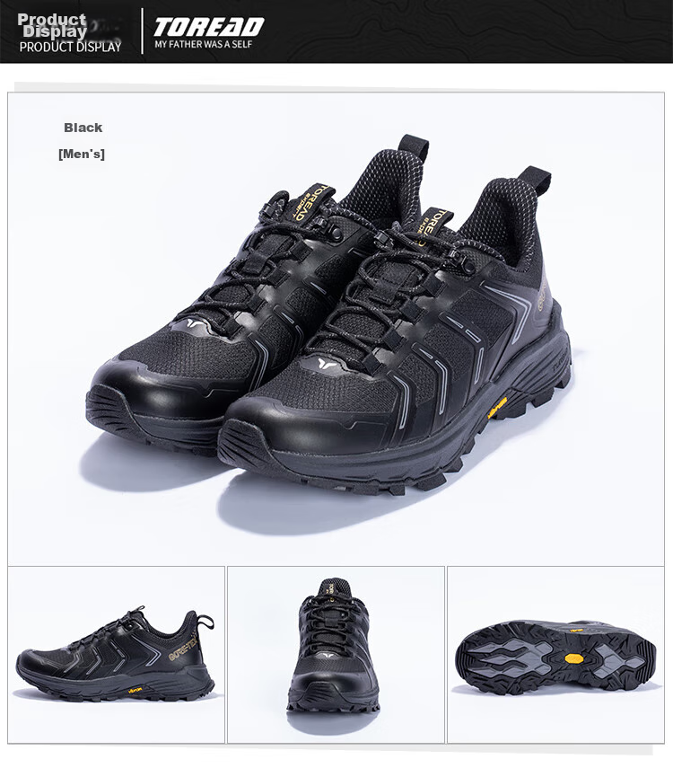 TOREAD Waterproof Hiking Shoes, Autumn And Winter Men's Non-Slip Trail Mountaineering Shoes, Warm Grip Outdoor Shoes TFAACM91983 12