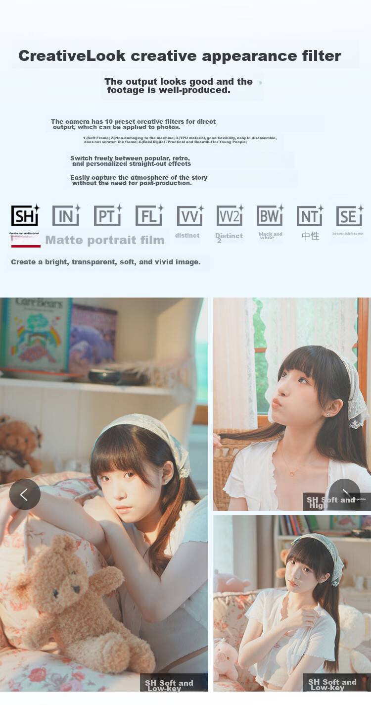 SONY ZV-E10 II APS-C Mirrorless Camera, Filter Direct Output, White Standard Kit (ZV-E10M2K ZVE10 Second Generation) 4