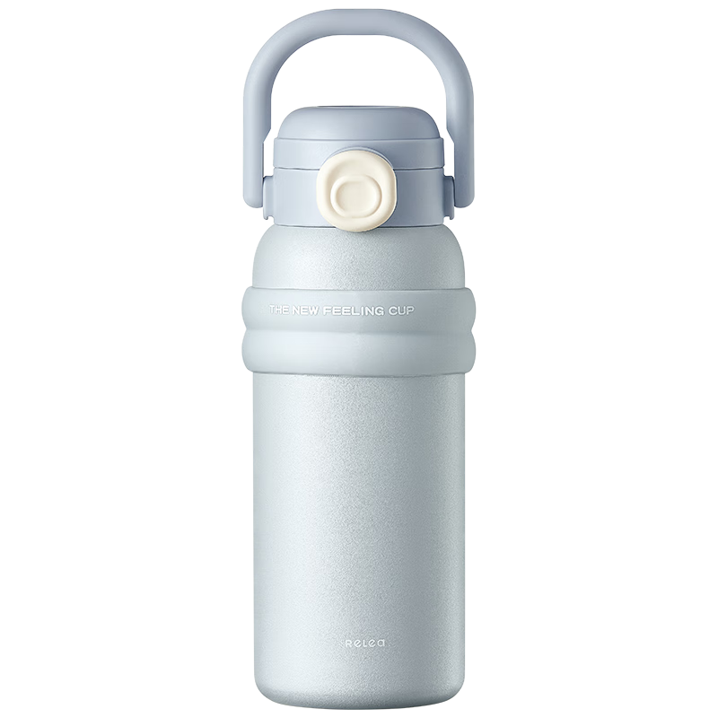 RELEA Insulated Mug, Large Capacity Water Bottle for Women, 316L Stainless Steel Cup, Children's Water Bottle, Student Straw Cup, Mid-Autumn Festival Gift