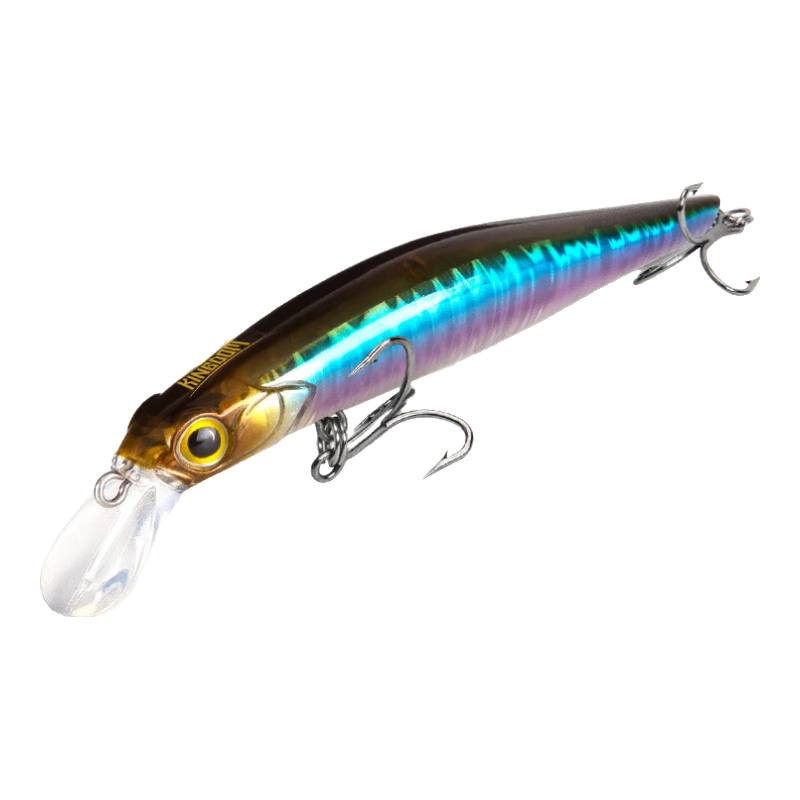 Guowangliya Lure Fishing Bait Invisible Sinking Minnow Lure Long-Casting Wobble Bottom-Sinking Perch Fish Sea Bass Perch
