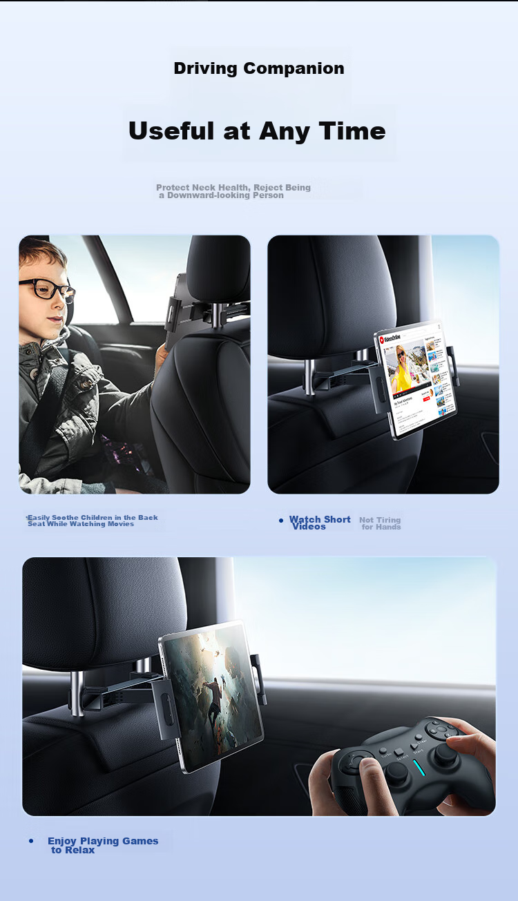 BASEUS Car Tablet Holder, IPad And Phone Mount for Rear Seats, Suitable for Online Car Rentals, New Model for Spring Festival Travel in 2026 10