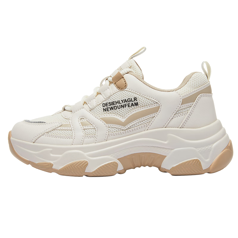 Yierkang Women's Chunky Sneakers, Lightweight And Versatile Casual Shoes for Spring And Summer, Outdoor Thick-Soled Sports Shoes, Simple Breathable Comfortable Footwear for Wome