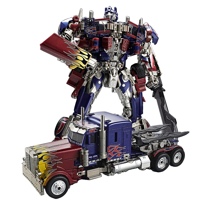 MAILE KID Optimus Prime Transforming Toy, Transformers Alloy Car Robot, Gift for 10-Year Boys, Children's Birthday, Spring Festival And New Year Present