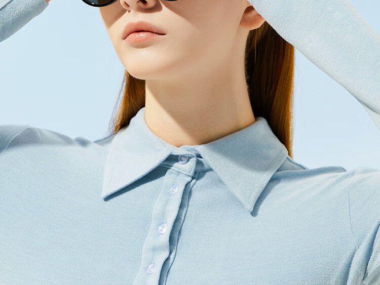 LOHO 2026 New Polarized Sunglasses for Women, Round Frame Driving Sunglasses, UV Protection Eyewear, Trendy Face-Slimming Hiking Glasses 5