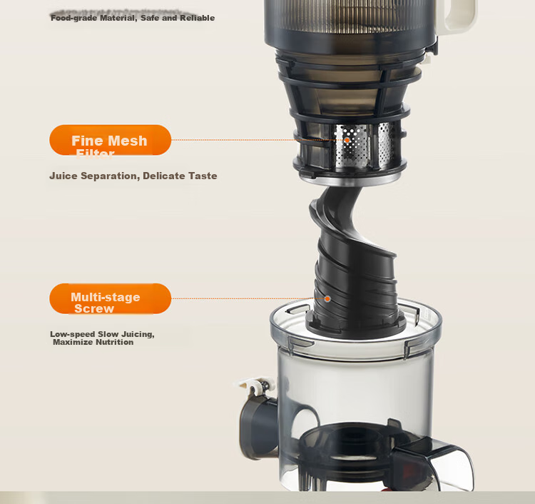 Joyoung Juicer, No-Cut Large Diameter Juicing Machine, Whole Fruit Pulp Separation Juicer, Z11-LZ820 28